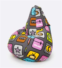 Кресло Груша XL CoolBag Смартфон - фото 7159