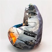 Кресло Груша XL CoolBag Танчики XLA1036